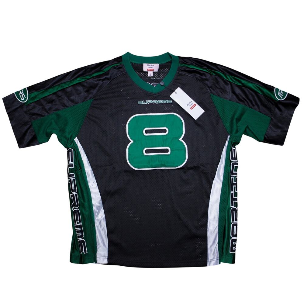 Supreme Martine Rose Football Jersey Black Size XL